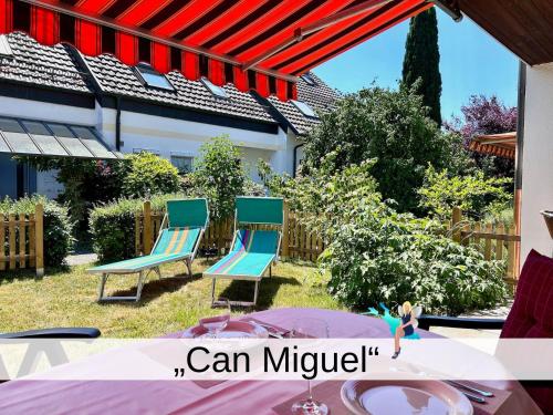 Ferienhaus Can Miguel - Urlaubsoase in ruhigem Wohngebiet - Lindau-Bodolz