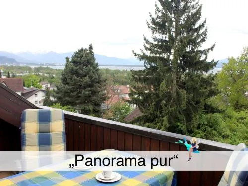 Ferienwohnung Panorama pur - Gemütlich, ruhige Lage mit Loggia und Panoramablick in Lindau, Deutschland