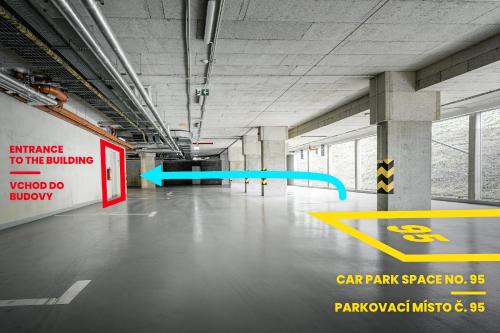 AuriApartments Liben novy byt 1kk s garazi in Prague 14