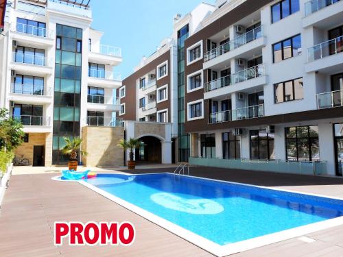 Apartments Stamopolu Lux with pool view, 