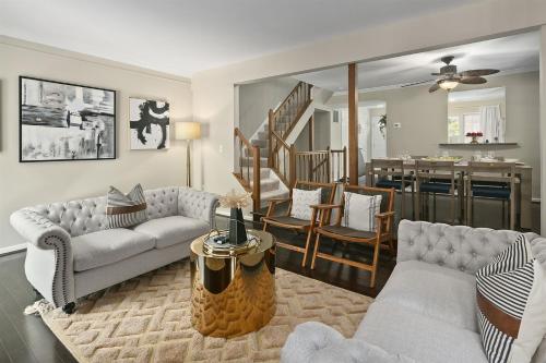 Sleeps 6, Nature trails, 40 Mins to DC, 2 cars MAX, Sterling (Foto 6)