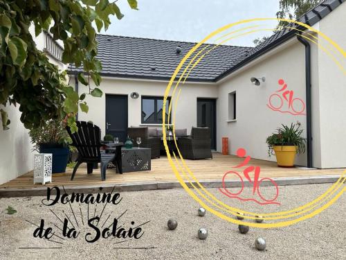 * Domaine de la Solaie * - Proche Bords de Loire - Location saisonnière - Saint-Denis-de-l'Hôtel