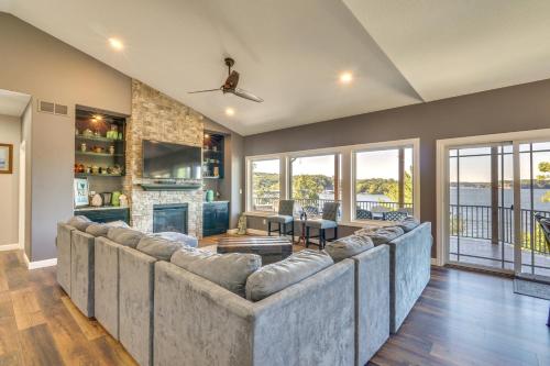 . Spacious Lake of the Ozarks Escape with Deck and Views