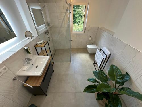 Ferienwohnung-Parkplatz-Balkon-Küche-Aufzug-SmartTV-Waschtrockner, Erlangen (fotografie 10)