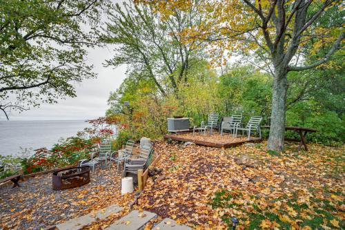 Waterfront Wahkon Cabin with Gas Grill and Fire Pit!