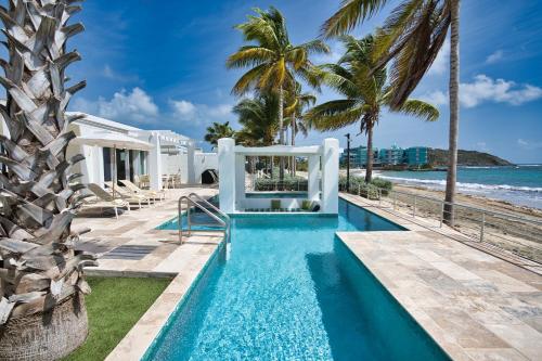 Oceanfront 5-Stars Starfish Villa, Dawn Beach, Private Pool, Secured, Concierge