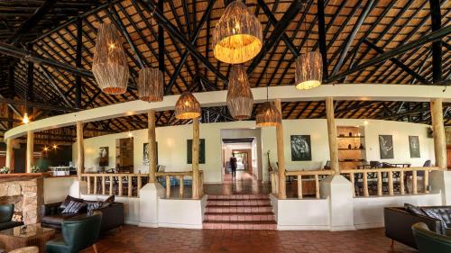 Restoran, Sambiya River Lodge in Masindi