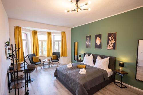 Loh9 - Das Apartment im Citycenter - Parkplatz - Wlan - Aufzug, Chemnitz (Saská Kamenice)