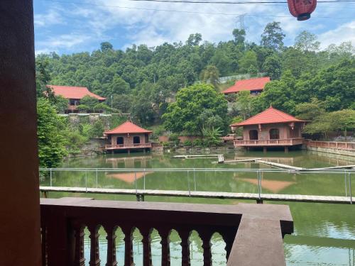 Restaurant, Khu du lich sinh thai Co Lau Village in Lang Song Ca