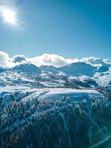 La plagne 1800 magnifique duplex rénové 8 pers