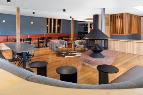 Étterem, Rhode's Motor Lodge in Boone