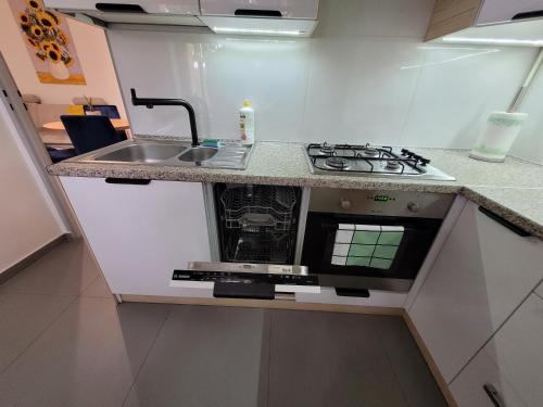 кухня, Apartament Zabrze Grzybowska in Забже