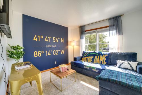 Bright South Bend Home about 4 Mi to Notre Dame! in South Bend, USA