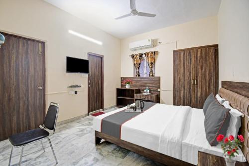 Deluxe Double Room room in Capital O New All In One Near City Centre Salt Lake