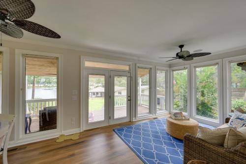 Milledgeville Home with Private Dock and Dock House! in Milledgeville, USA