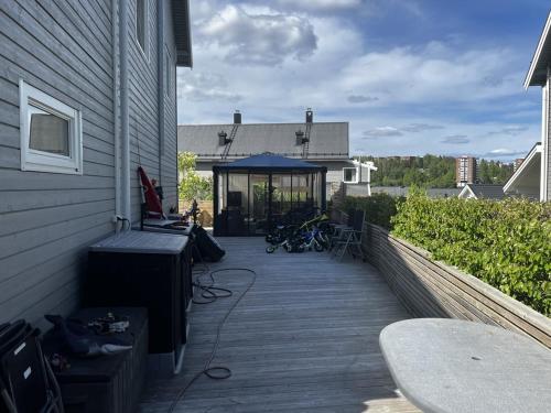 Loftroom in townhouse Oslo 1 singel bed 1 double bed in Alna