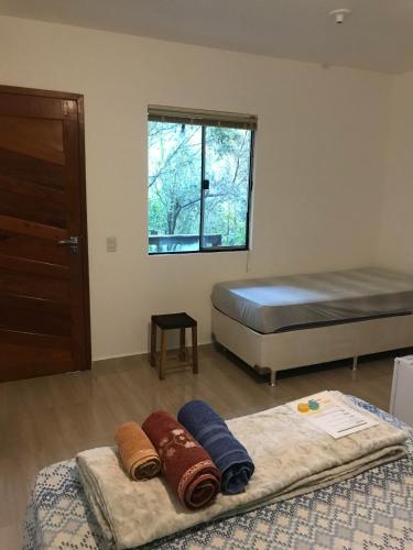 1 double bed