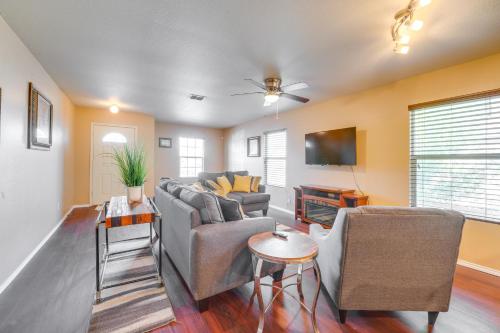 Private Yard and Patio Fort Worth Family Home in Garden Acres Area