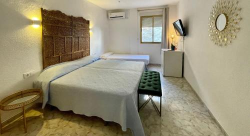 1 double bed