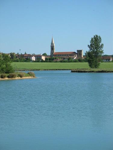 Skats, Grand chalet en bois climatisé avec vue sur le lac (Grand chalet en bois climatise avec vue sur le lac) in Gaujac (Midi-Pyrenees)