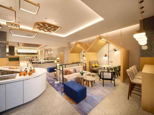 مطعم, Hilton Garden Inn Anshan in أنشان
