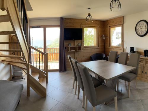 Appartement 4 pièces avec terrasses et garage à Les Saisies - 6 pers, 2 SDB, WIFI - FR-1-293-392 - Location saisonnière - Hauteluce