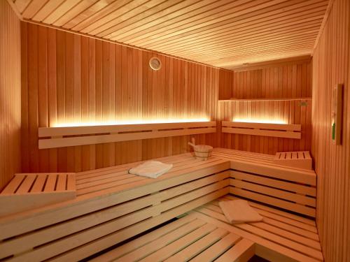 Sauna, Villa Beatrice in Binz - WG 2 mit Terrasse strandnah in Ostseebad Binz