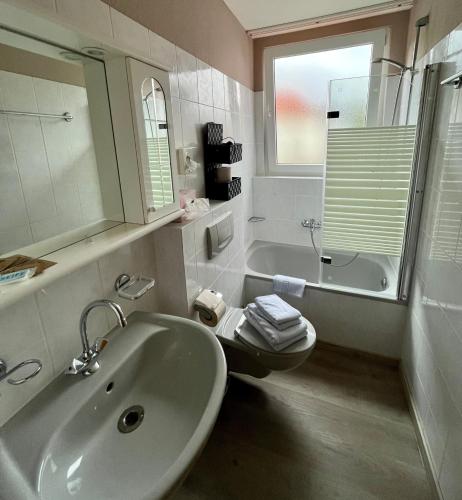 Ванна кімната, Hotel Vogt in Бад Дрібург