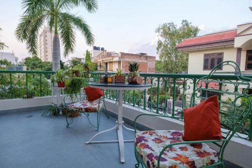 Balcony/terrace, Shree Nikunj - A Boutique Homestay in Vaishali Nagar
