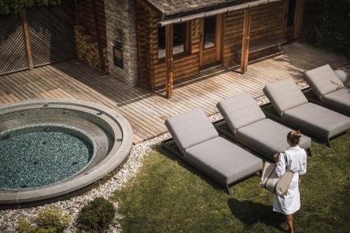 Úszómedence, Hotel Lanerhof active/spa/balance in Szent Lorenzo di Sebato