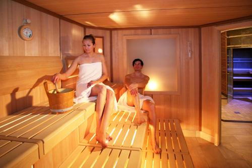 Sauna, Top Tirol Appartement in Langenfeld