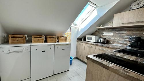 廚房, Třeboňský penzion (Trebonsky penzion) in 特熱邦市中心