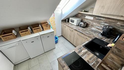 廚房, Třeboňský penzion (Trebonsky penzion) in 特熱邦市中心