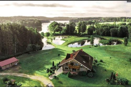 Viesnīcas āriene, Peaceful countryside retreat in Gauja National Park in Raiskums