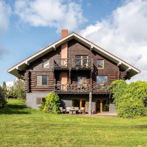 Viesnīcas āriene, Peaceful countryside retreat in Gauja National Park in Raiskums