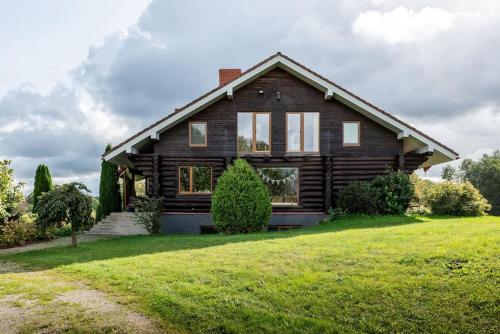 Viesnīcas āriene, Peaceful countryside retreat in Gauja National Park in Raiskums