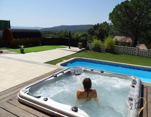 La Pépite d'Amour, spa, sauna, piscine à volonté ! - Location, gîte - Sainte-Anastasie-sur-Issole