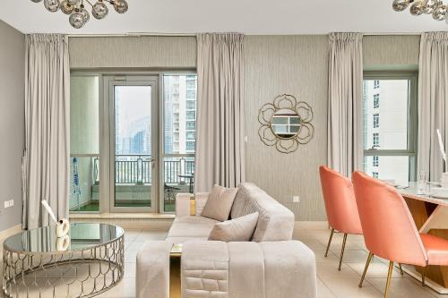 BellaVista Boulevard Central Spacious 2 Bedroom with maids room Burj Khalifa and Fountain View, Dubaj (zdjęcie 6)