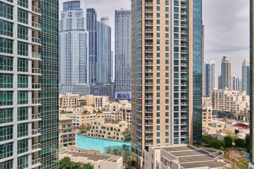 BellaVista Boulevard Central Spacious 2 Bedroom with maids room Burj Khalifa and Fountain View, Dubaj (zdjęcie 9)