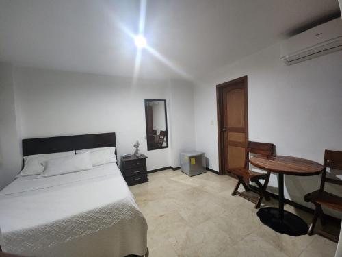 1 double bed