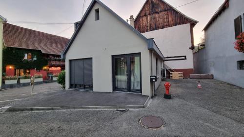 Nid 2 cigognes in Zimmerbach
