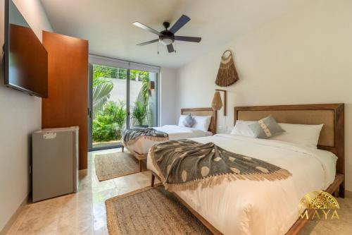 NHOA 102C Lux 1BR Condo Plunge Pool in Aldea Zama