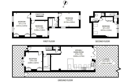 Picture of Family 4-Bed House & Secluded Garden - Wimbledon