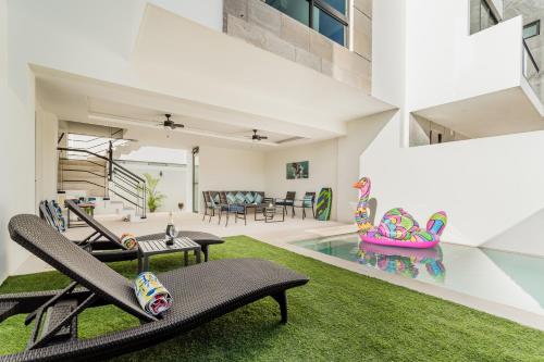 Aquí y Ahora Bed & Breakfast Peaceful Shared Home with Pool, Cancún (zdjęcie 9)