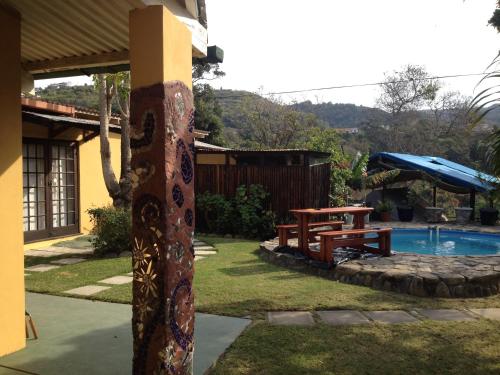 Garden, Jungle Monkey Backpackers in Port St Johns