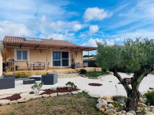 Villa au cœur du Minervois gîte à louer Trausse