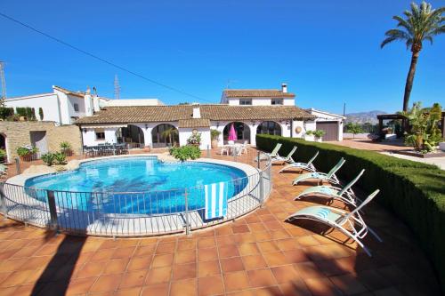 Finca San Jaime - holiday home with stunning views and private pool in Benissa