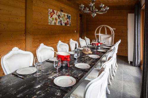 View, Chalet Cret Beni in Passengue
