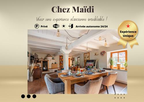 Chez Maïdi : Authenticité, Confort et Nature - Location saisonnière - Schoenbourg