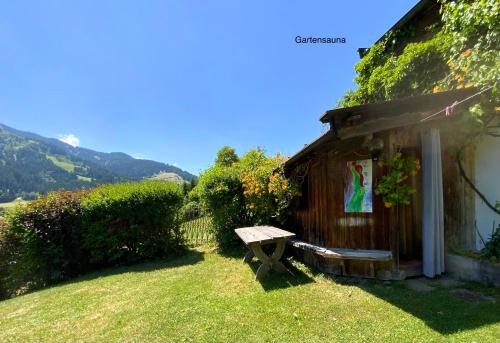 *Panorama Chalet Sonnberg* Gartensauna Balkon Dachterrasse